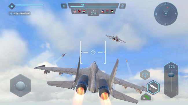 Sky Warriors Sebuah game online aksi dan pertempuran udara
